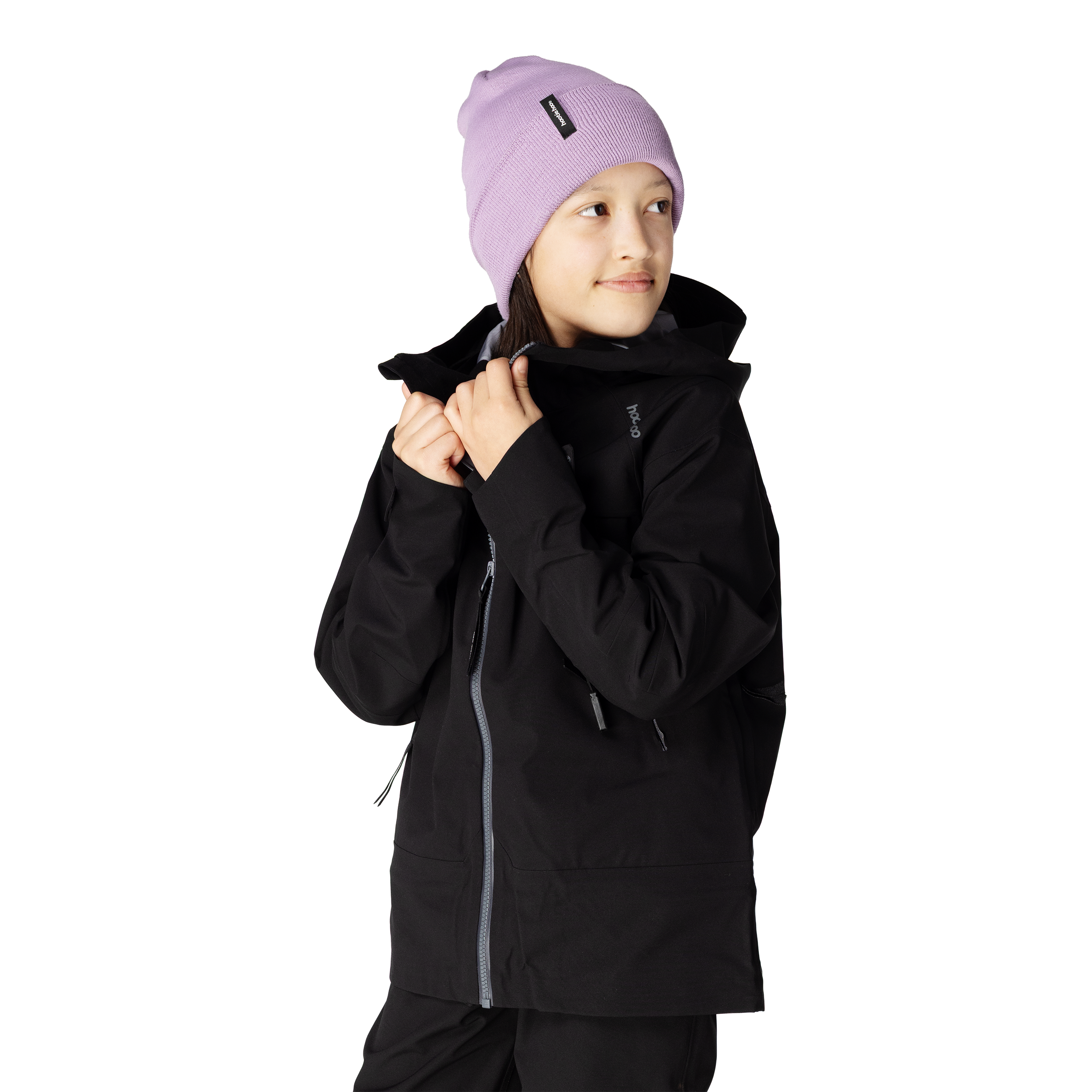 Kids Tiptop 3L Shell Jacket - Raven Black