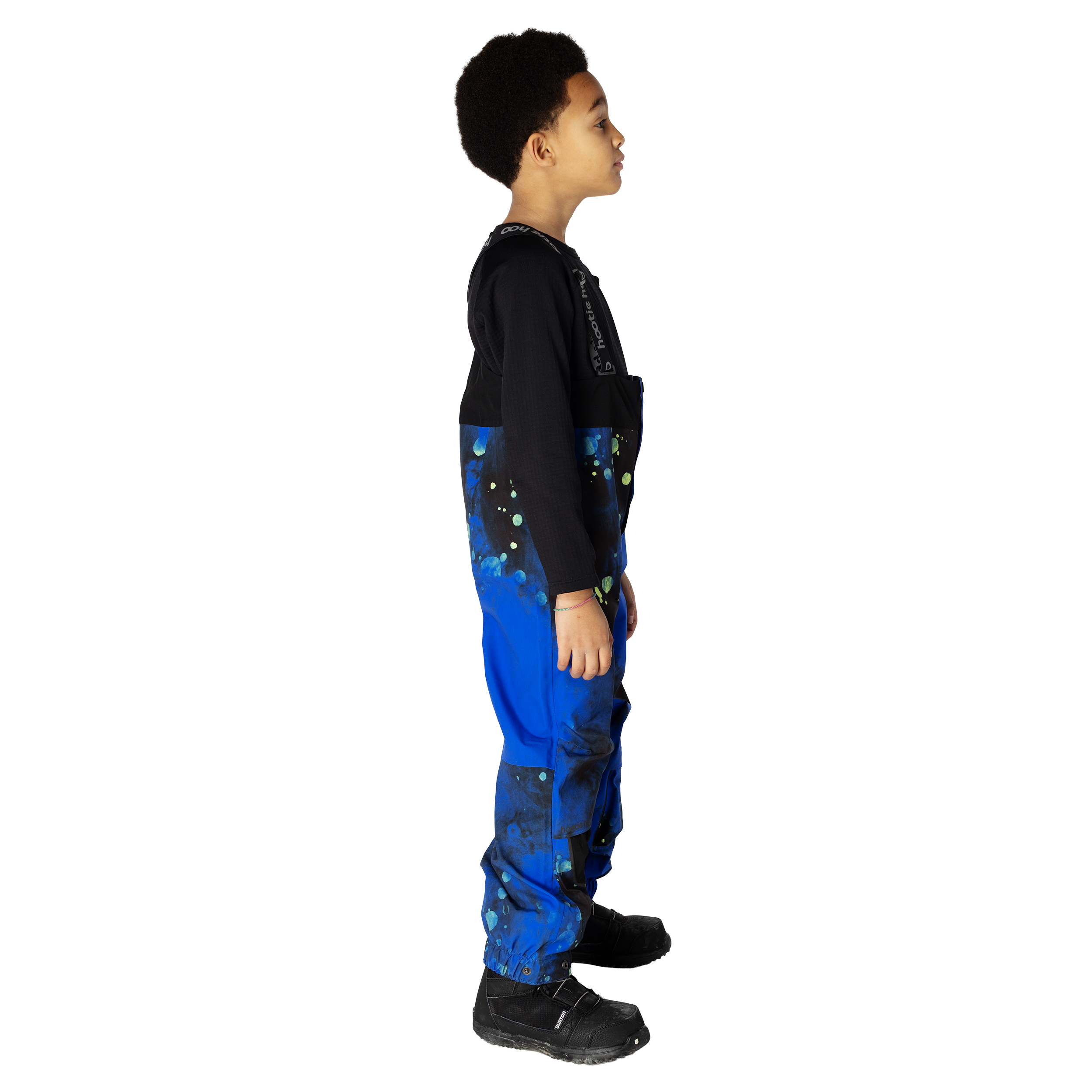 Kids Tiptop 3L Shell Bib Pants - Raven Black