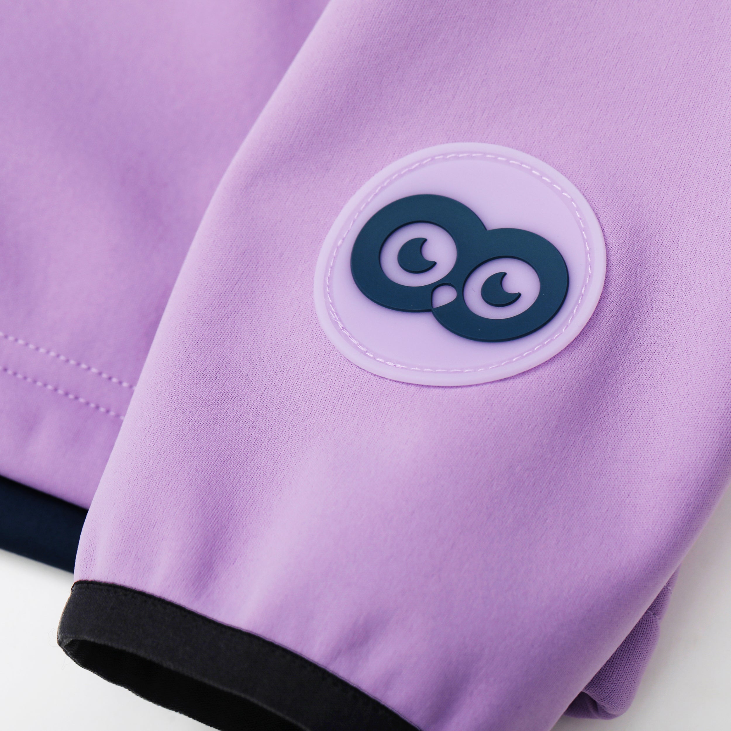 Kids Brighton Bonded Fleece Jacket - Sea Blue/Lavender