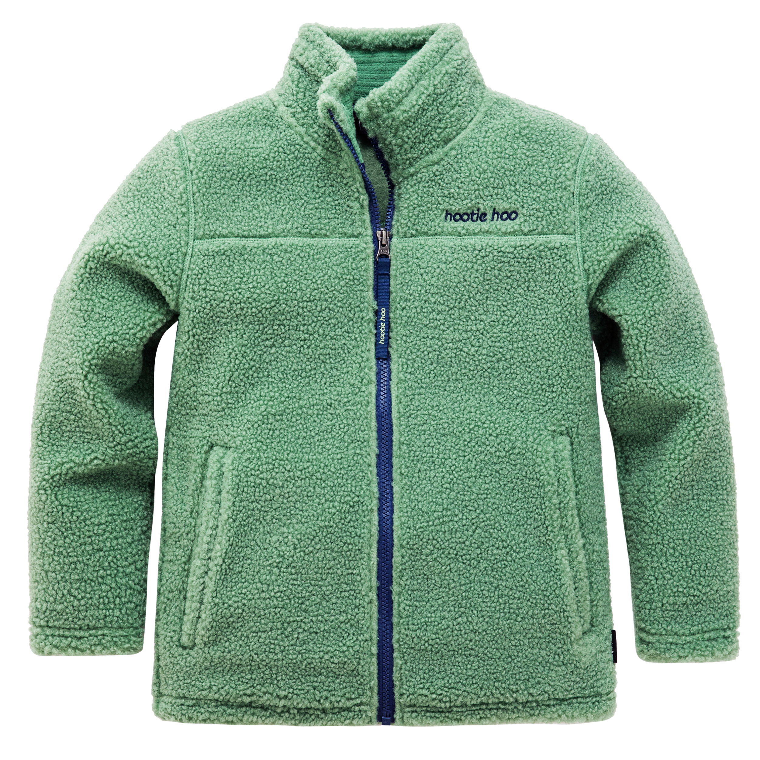 Kids Eyas Popcorn Fleece Jacket - Basil