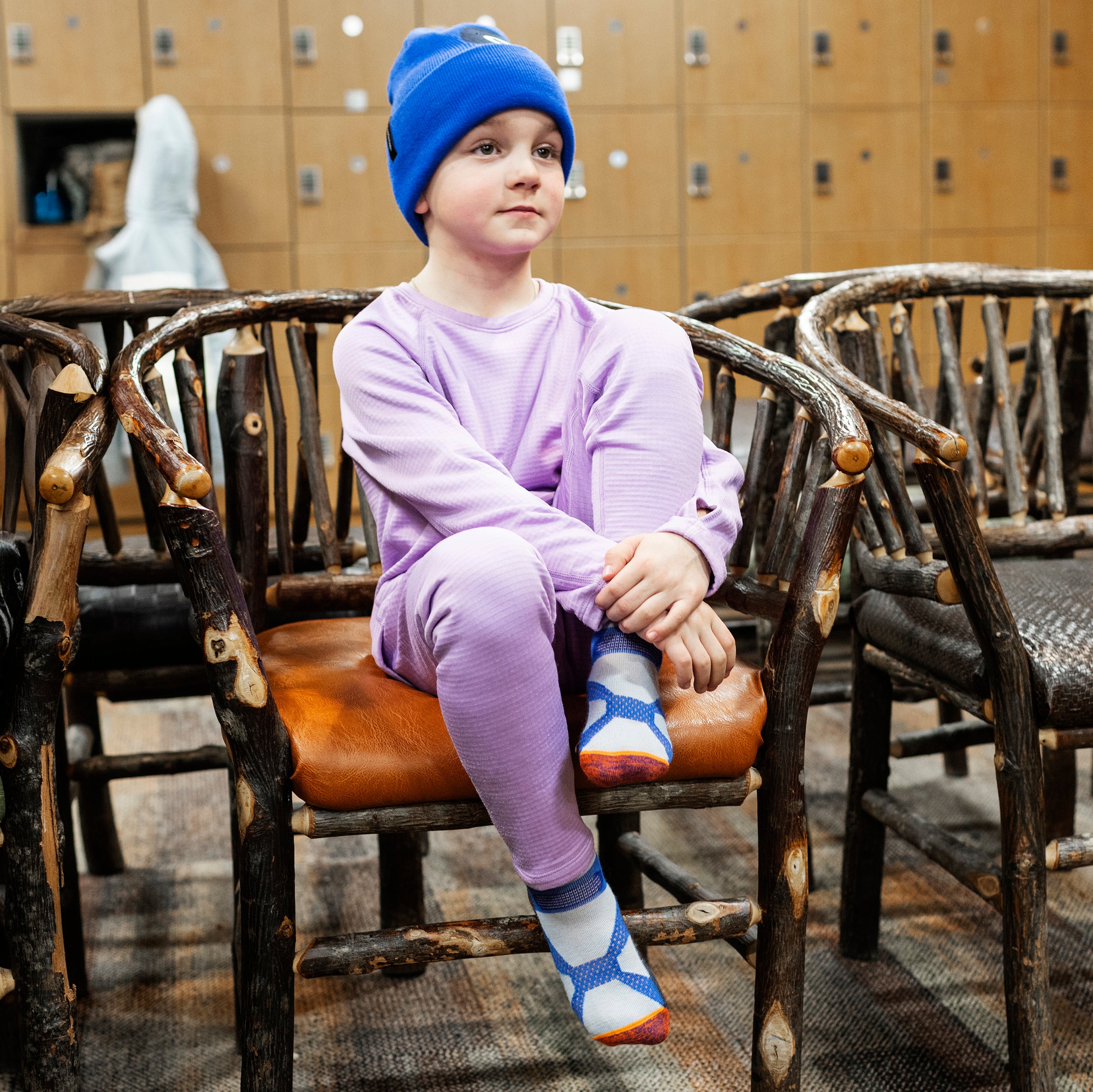 Kids Torrent Layering Fleece Set - Lavender