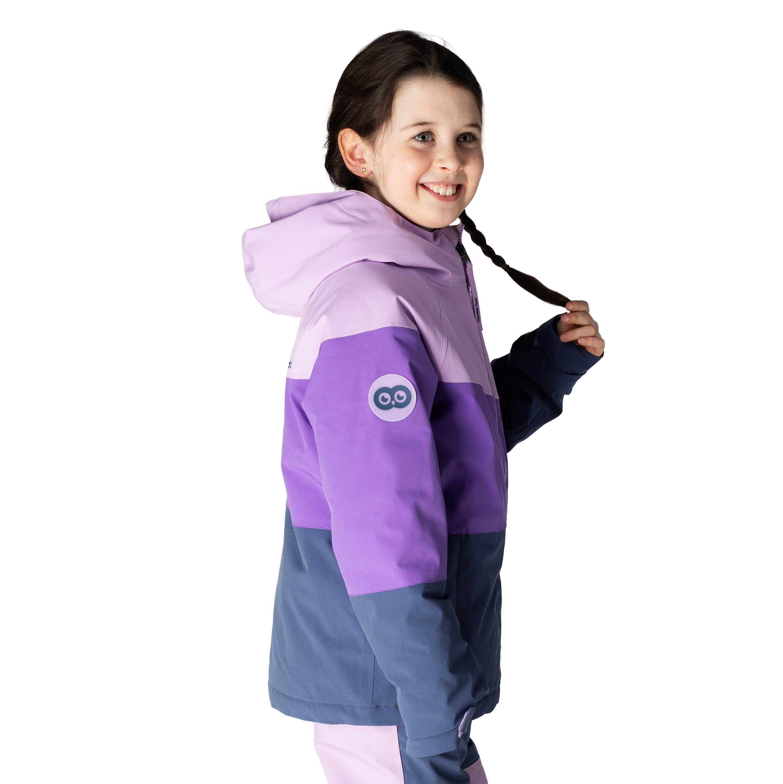 Kids Spruce Insulated Jacket - Lavender/Grape/Sea Blue
