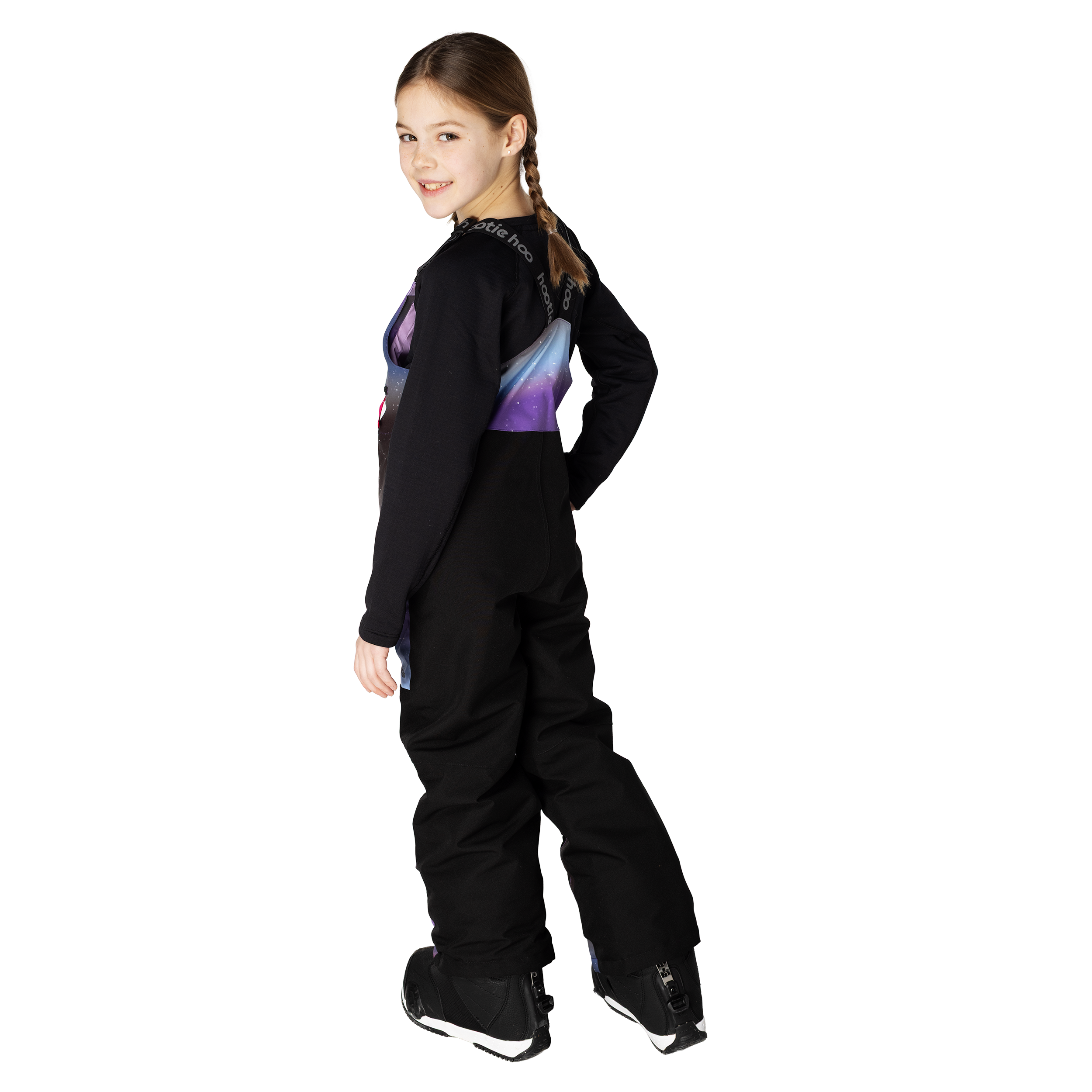 Kids Pinnakle Insulated Bib Snow Pants - Stardust