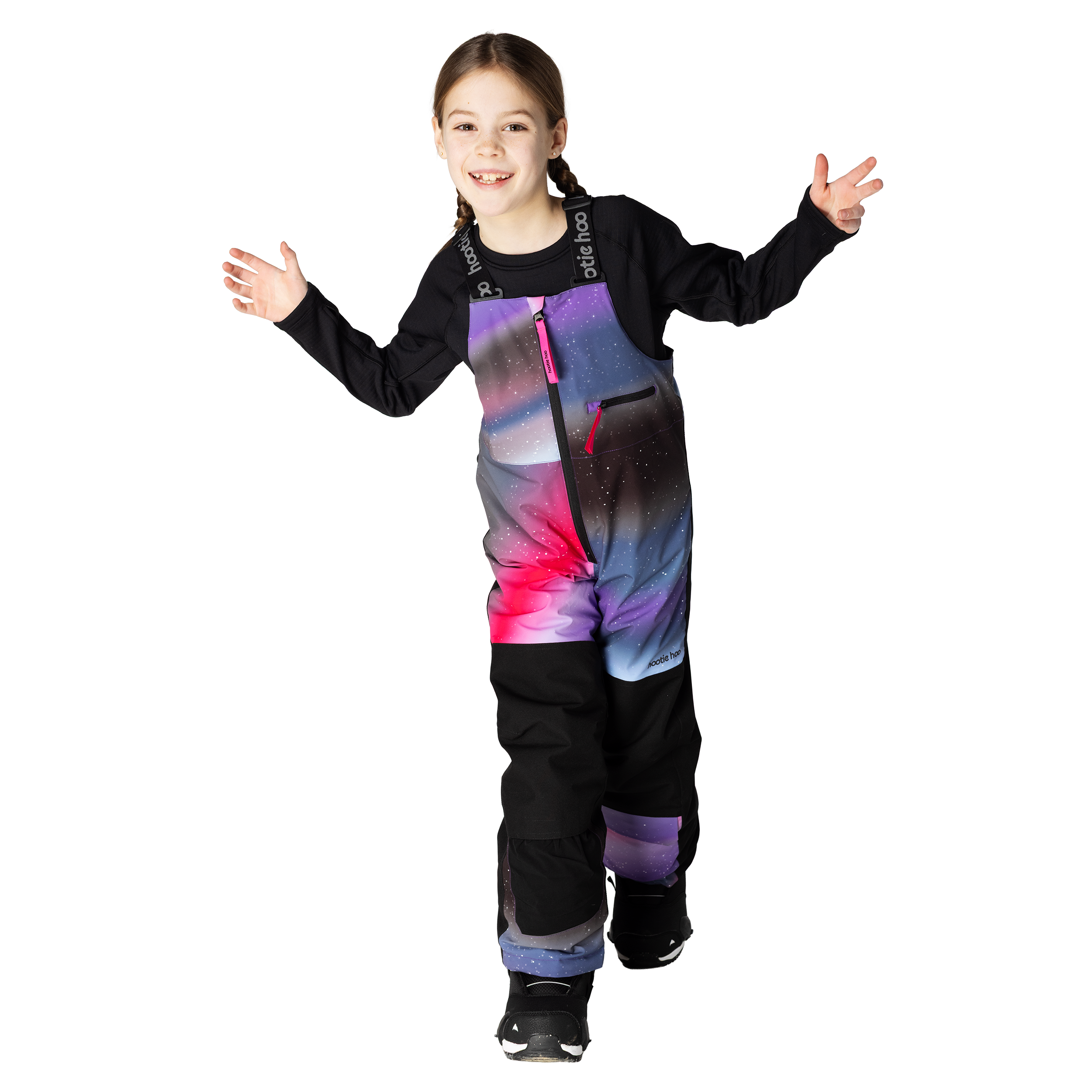 Kids Pinnakle Insulated Bib Snow Pants - Stardust