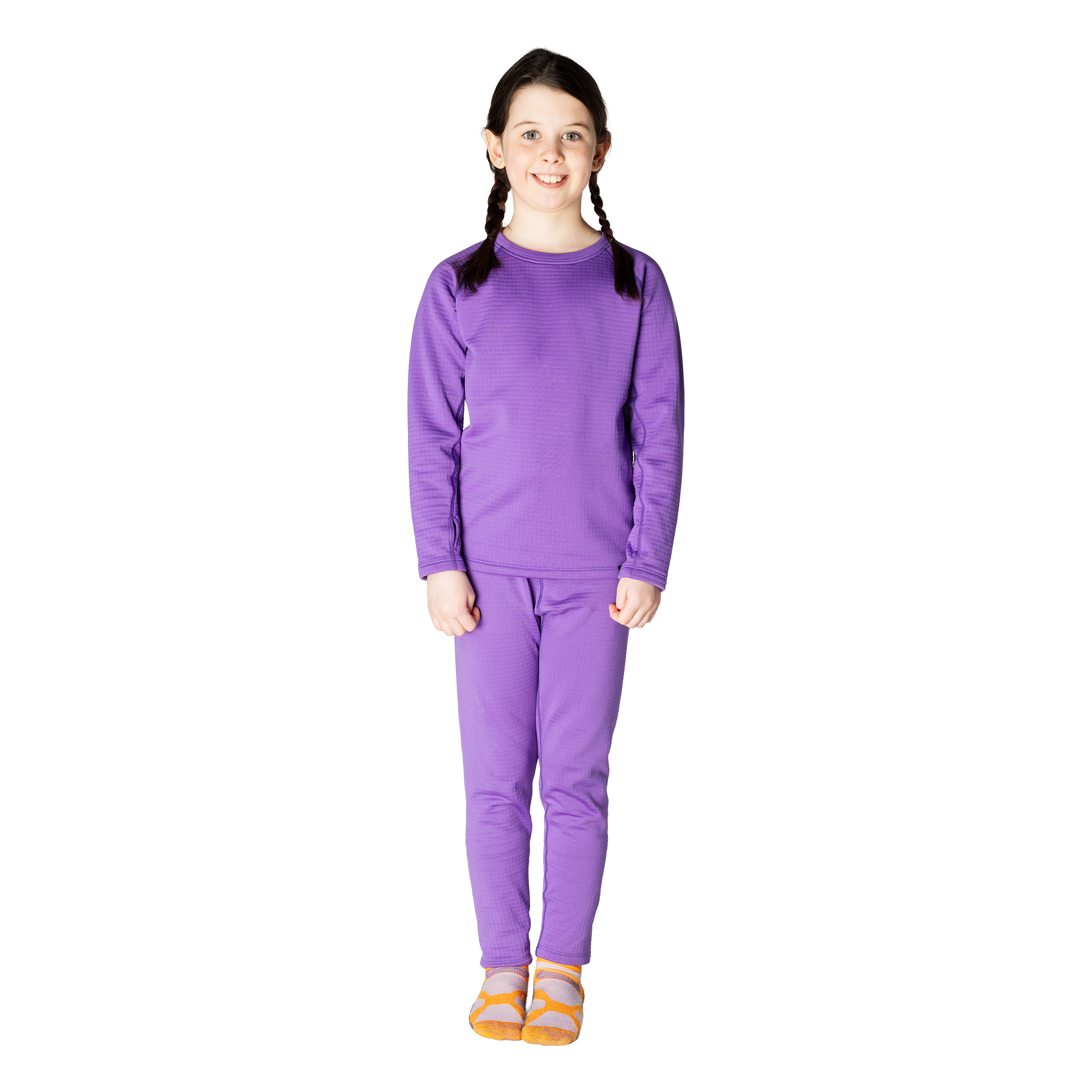 Kids Torrent Layering Fleece Set - Grape