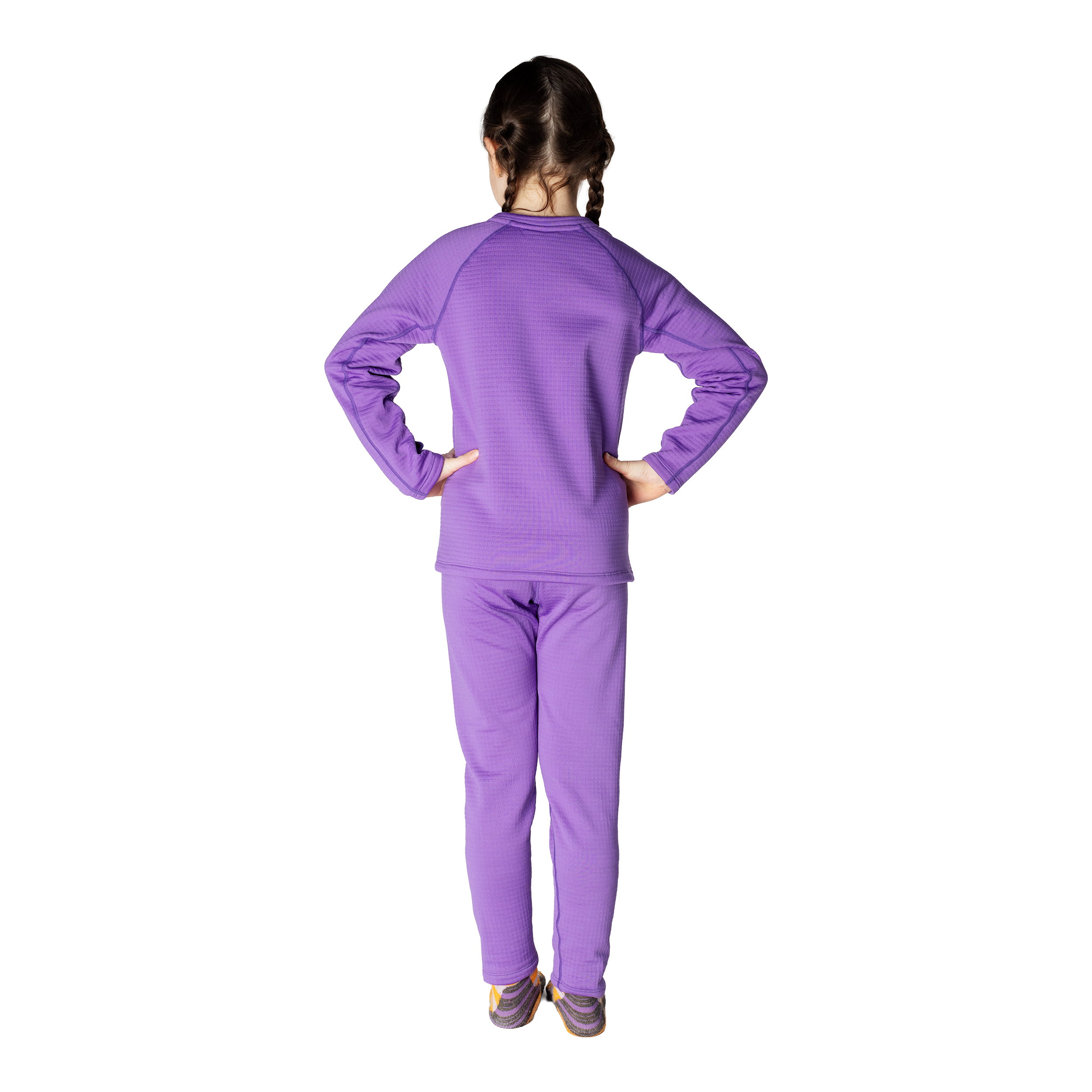 Kids Torrent Layering Fleece Set - Grape