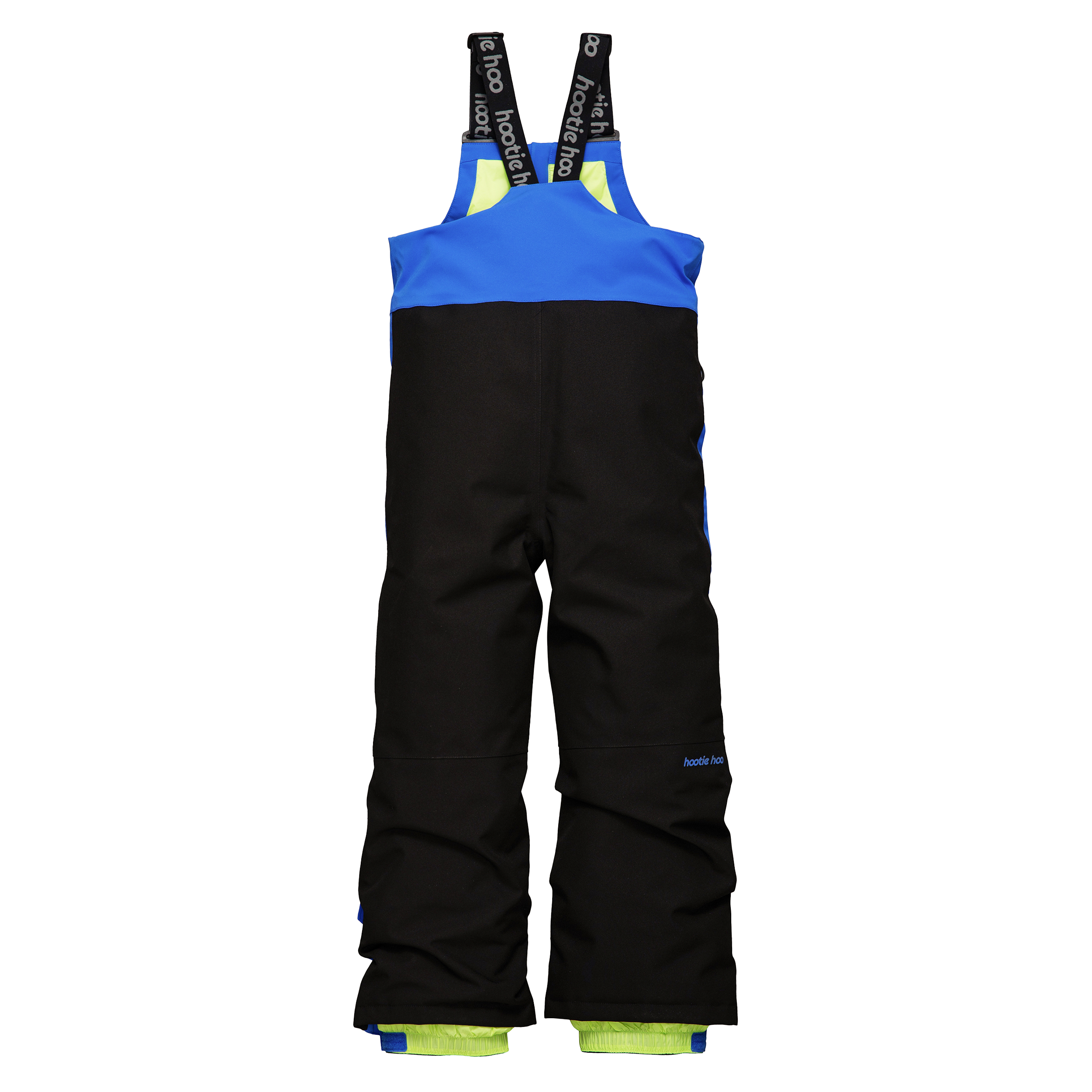 Kids Pinnakle Insulated Bib Snow Pants - Vivid Blue/Raven Black
