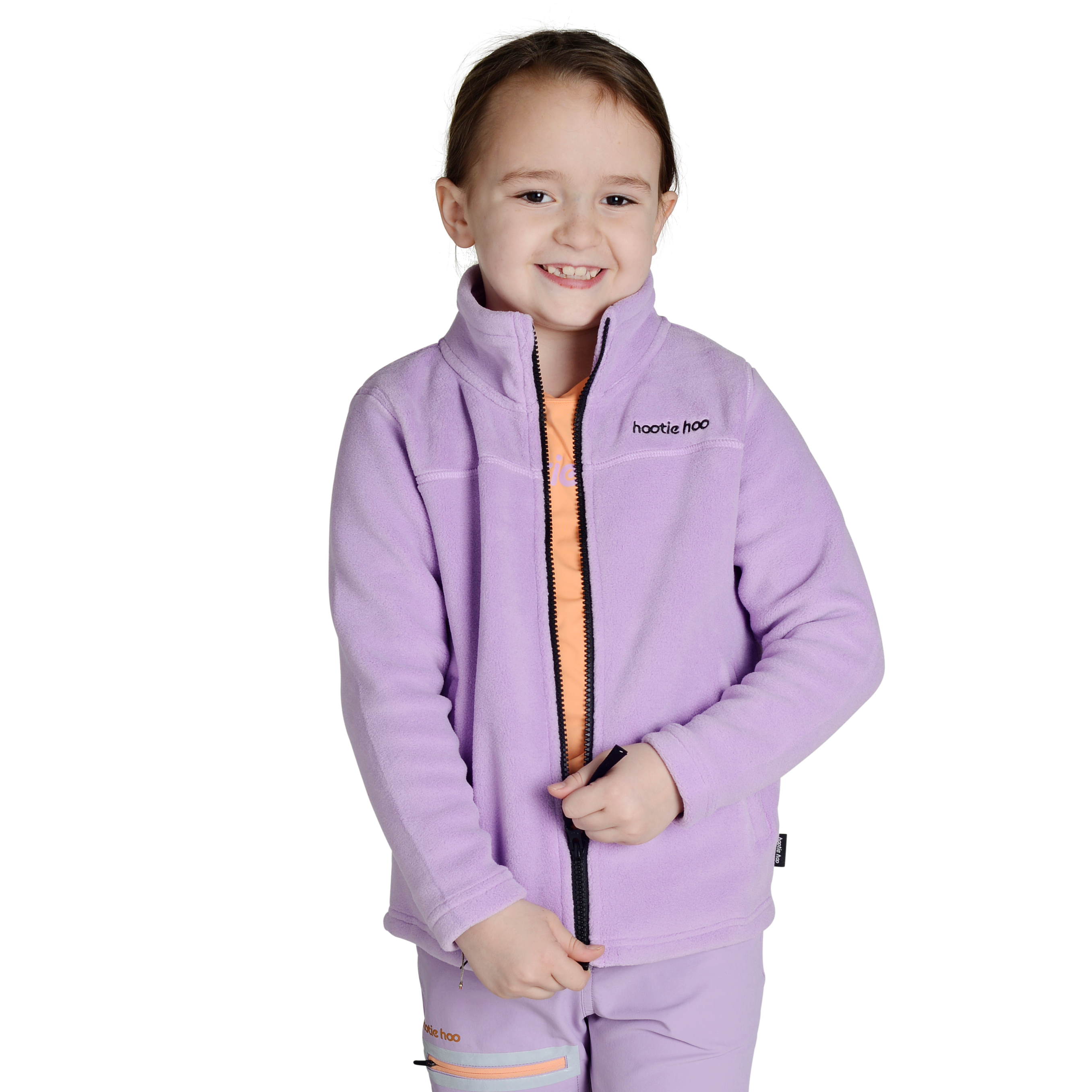 Kids Eyas Fleece Jacket - Lavender