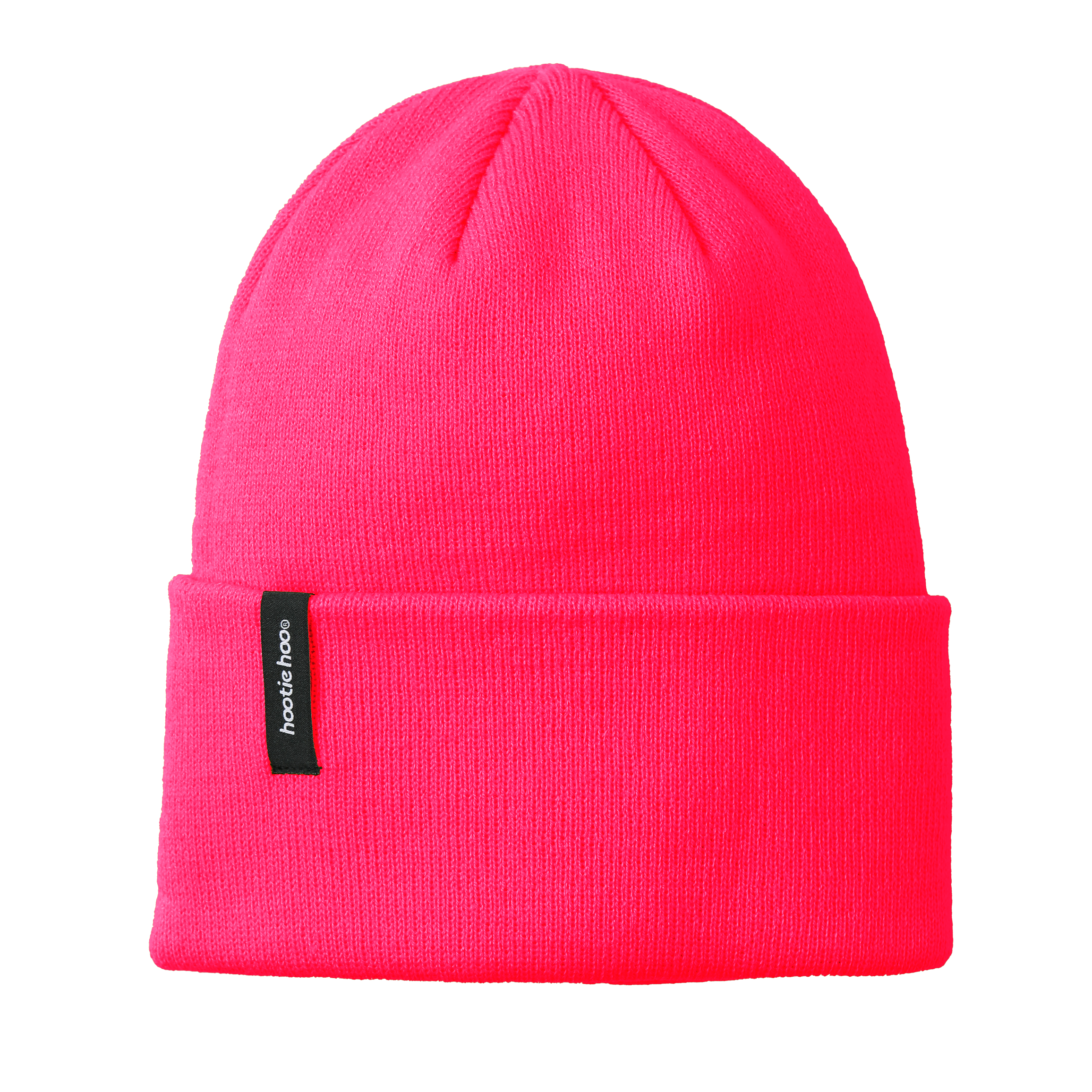 Kids EZ Beanie – Hot Pink | Soft, Warm, Stretchy Knit Winter Hat