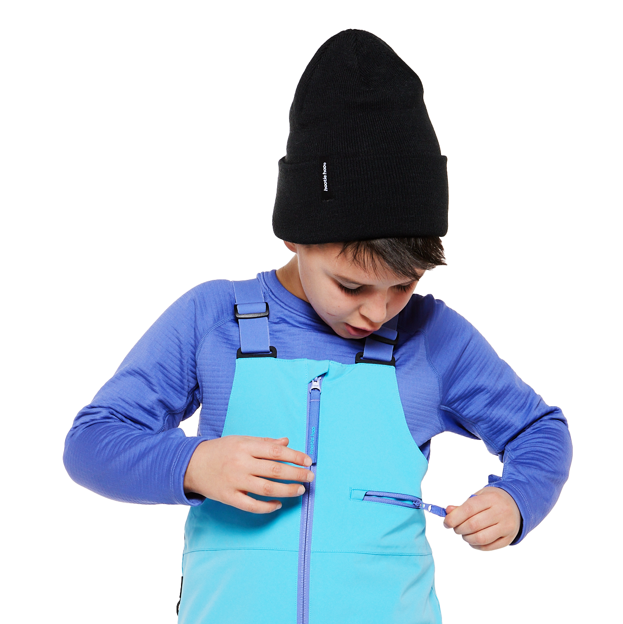 Kids EZ Beanie - Raven Black