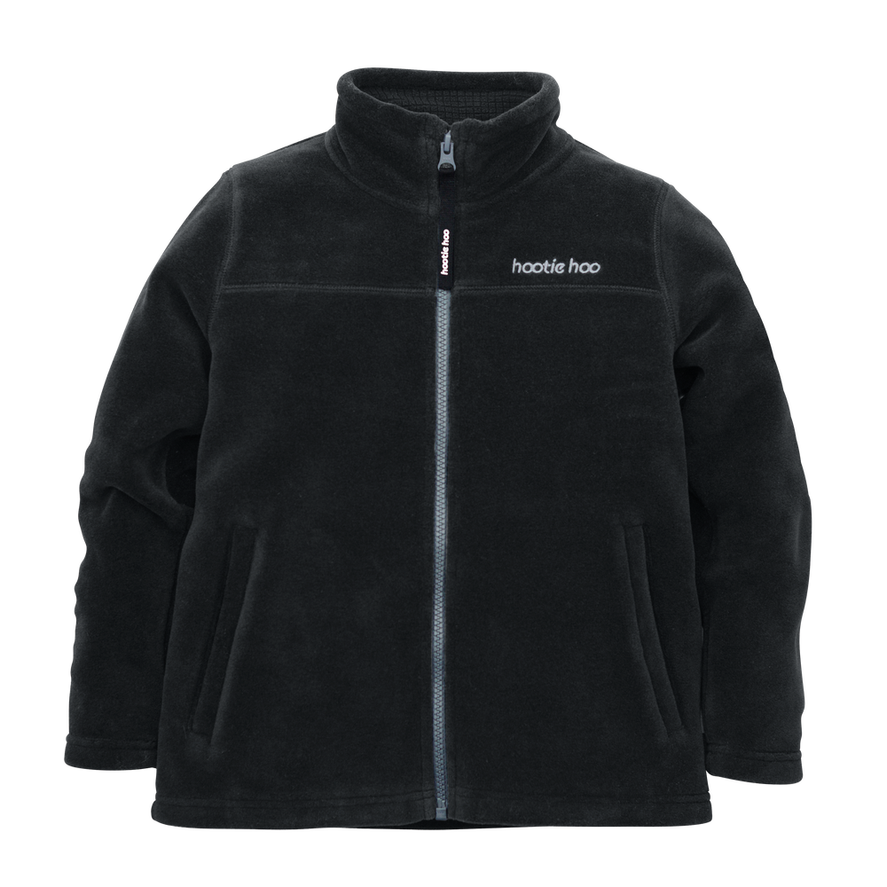 Kids Eyas Fleece Jacket - Raven Black