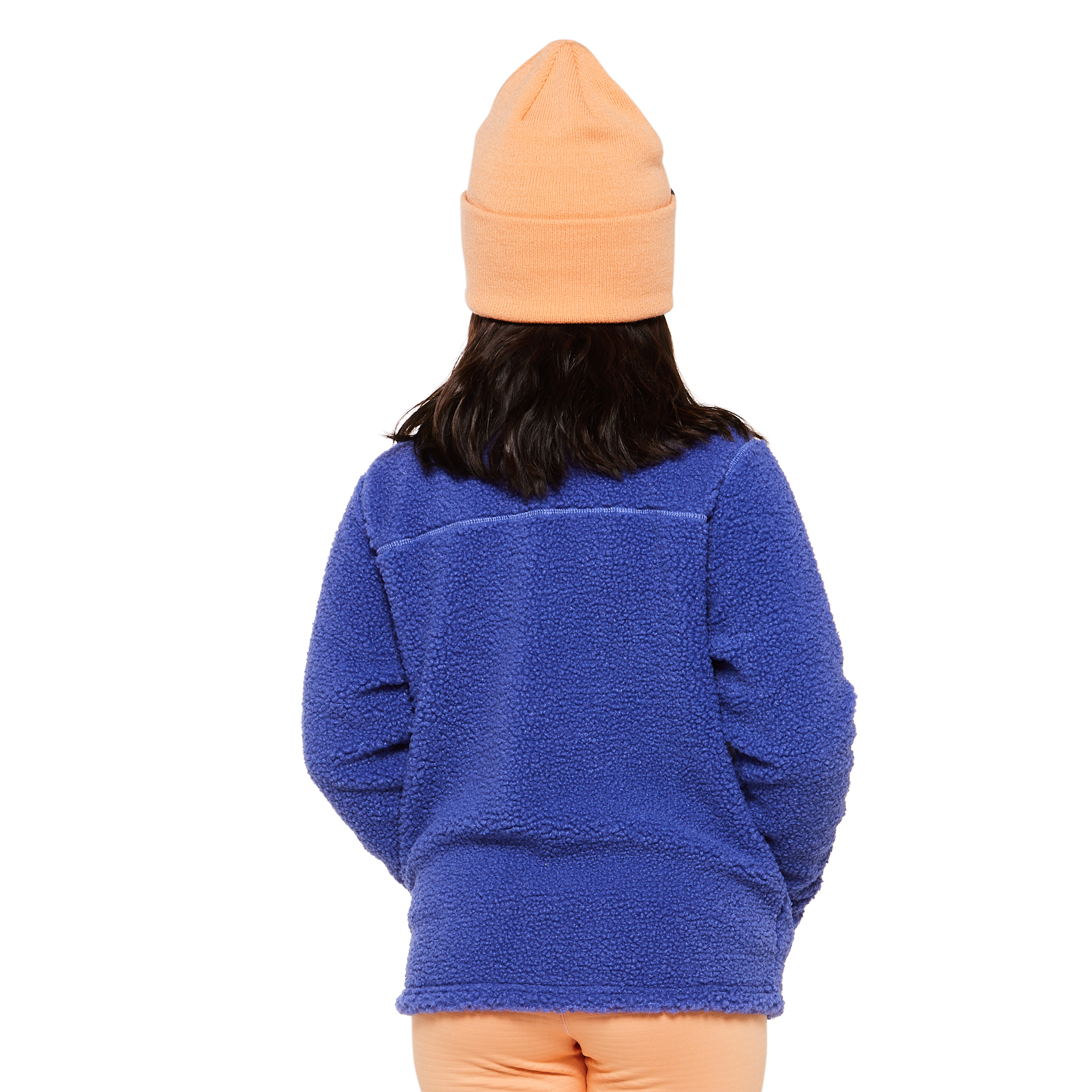 Kids Eyas Popcorn Fleece Jacket - Blue Shadow