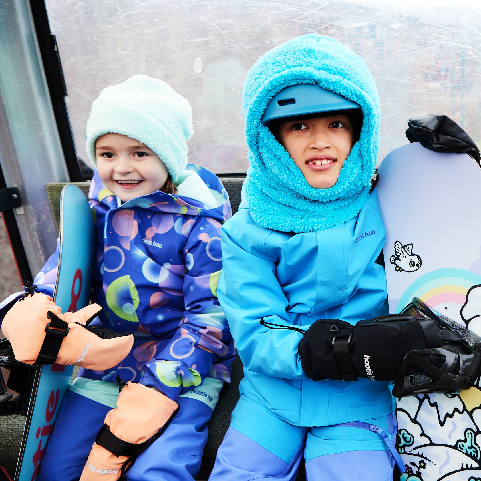 Kids Hayden Insulated Jacket - Cyan