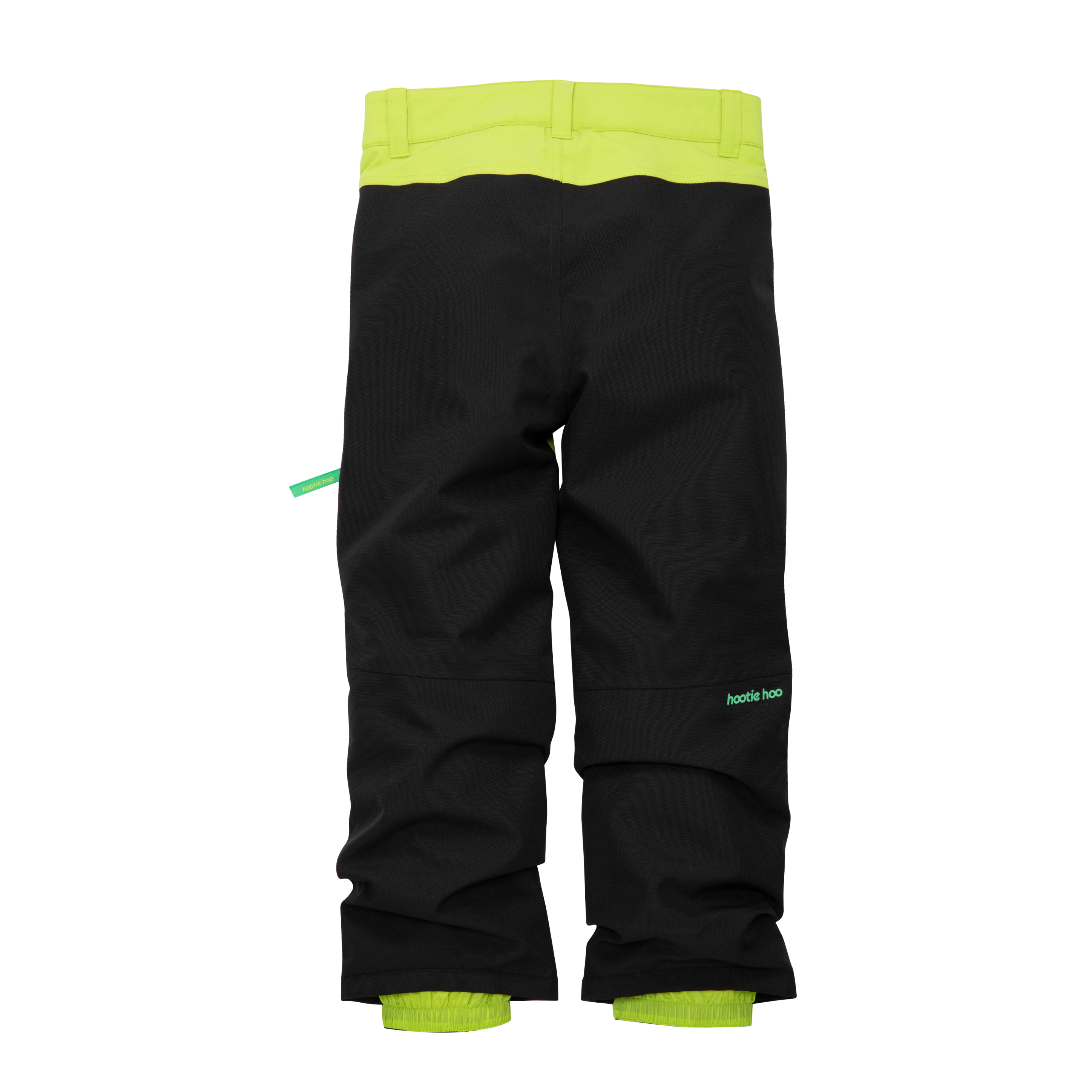 Kids Hayden Insulated Snow Pants - Lime Punch/Raven Black