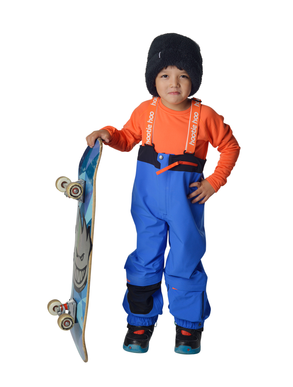 Tiptop Kids Shell Bib Pants for Skiing & Snowboarding