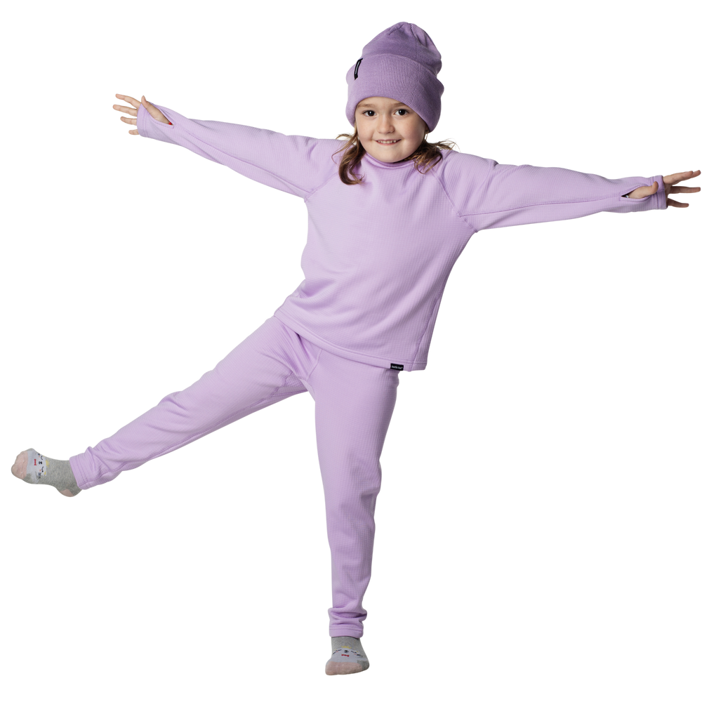 Kids Torrent Layering Fleece Set - Lavender