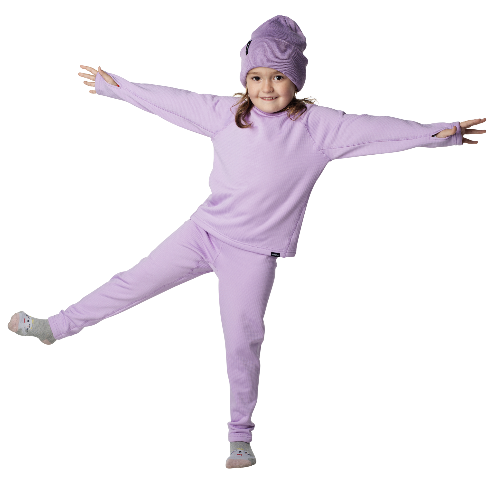 Kids Torrent Layering Fleece Set - Lavender