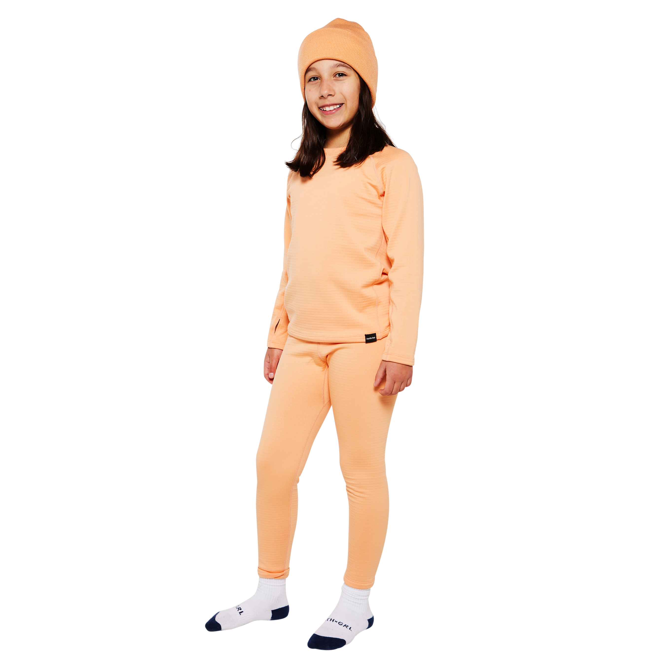Kids Torrent Layering Fleece Set - Apricot