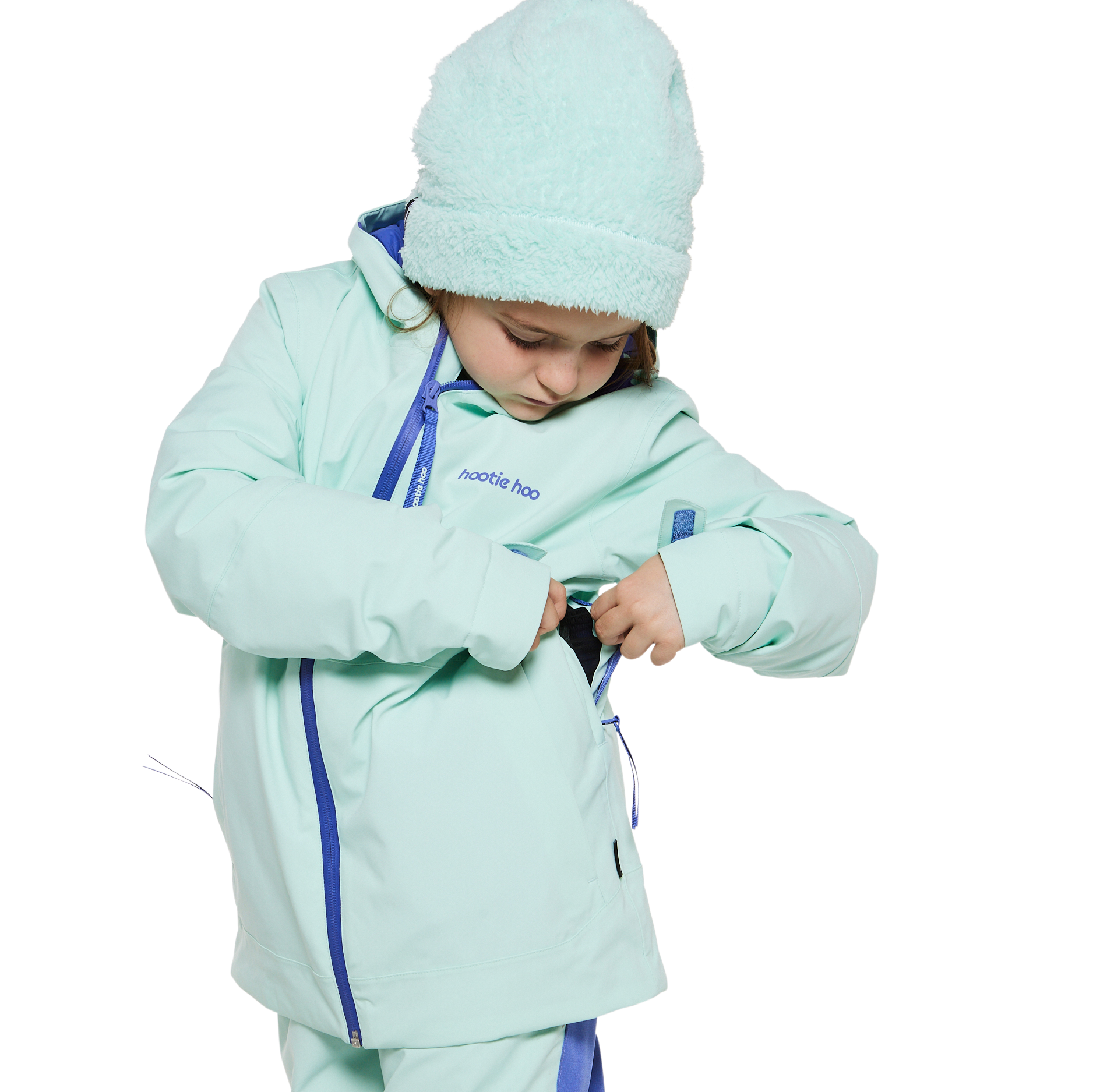 Kids Pinnakle Insulated Jacket - Frost Blue