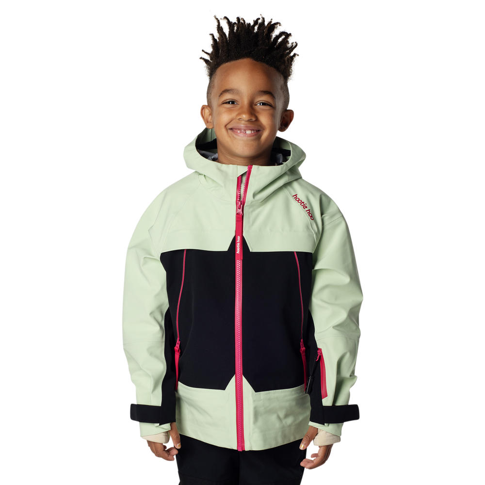 Kids Tiptop 3L Shell Jacket - Gleam/Raven Black