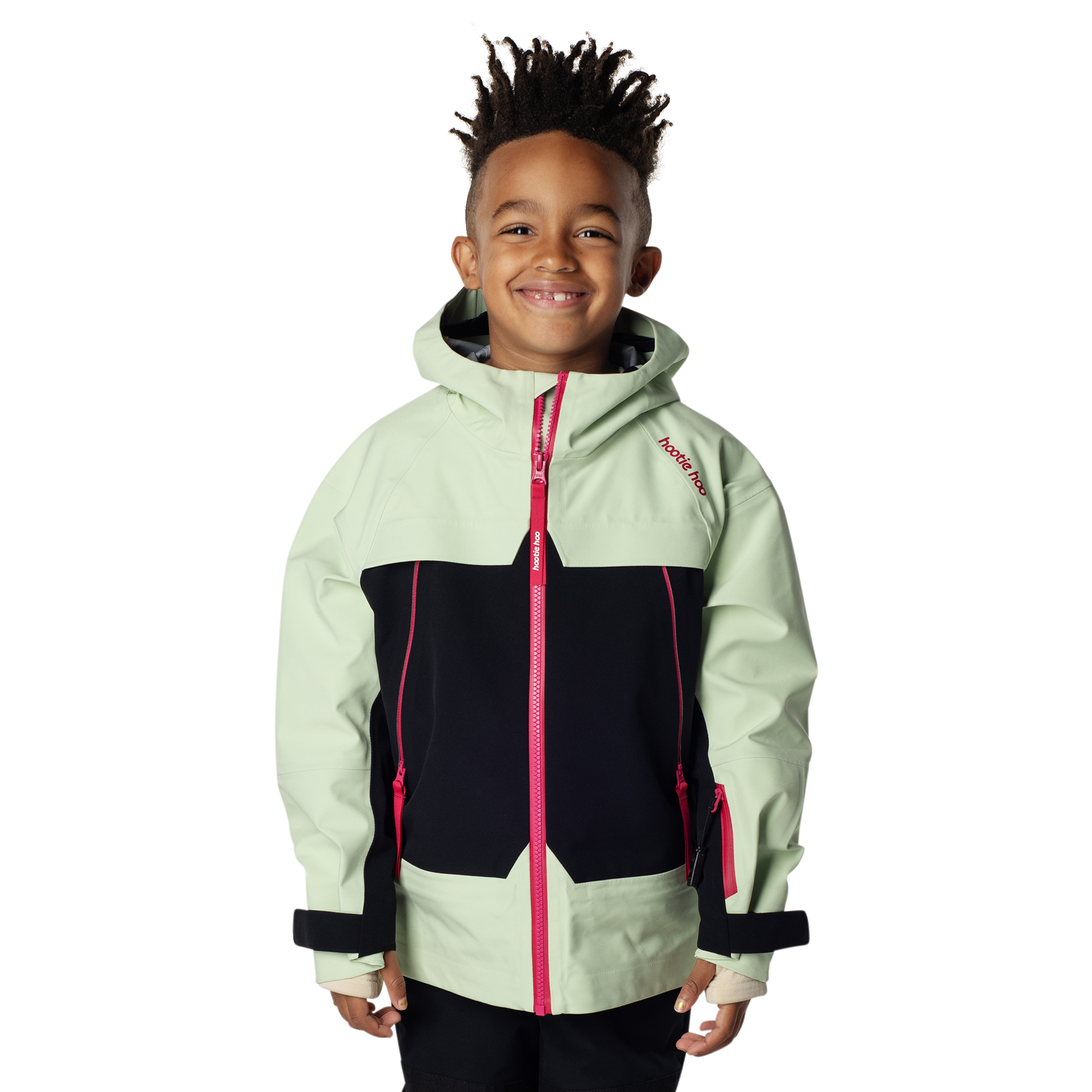 Kids Tiptop 3L Shell Jacket - Gleam/Raven Black