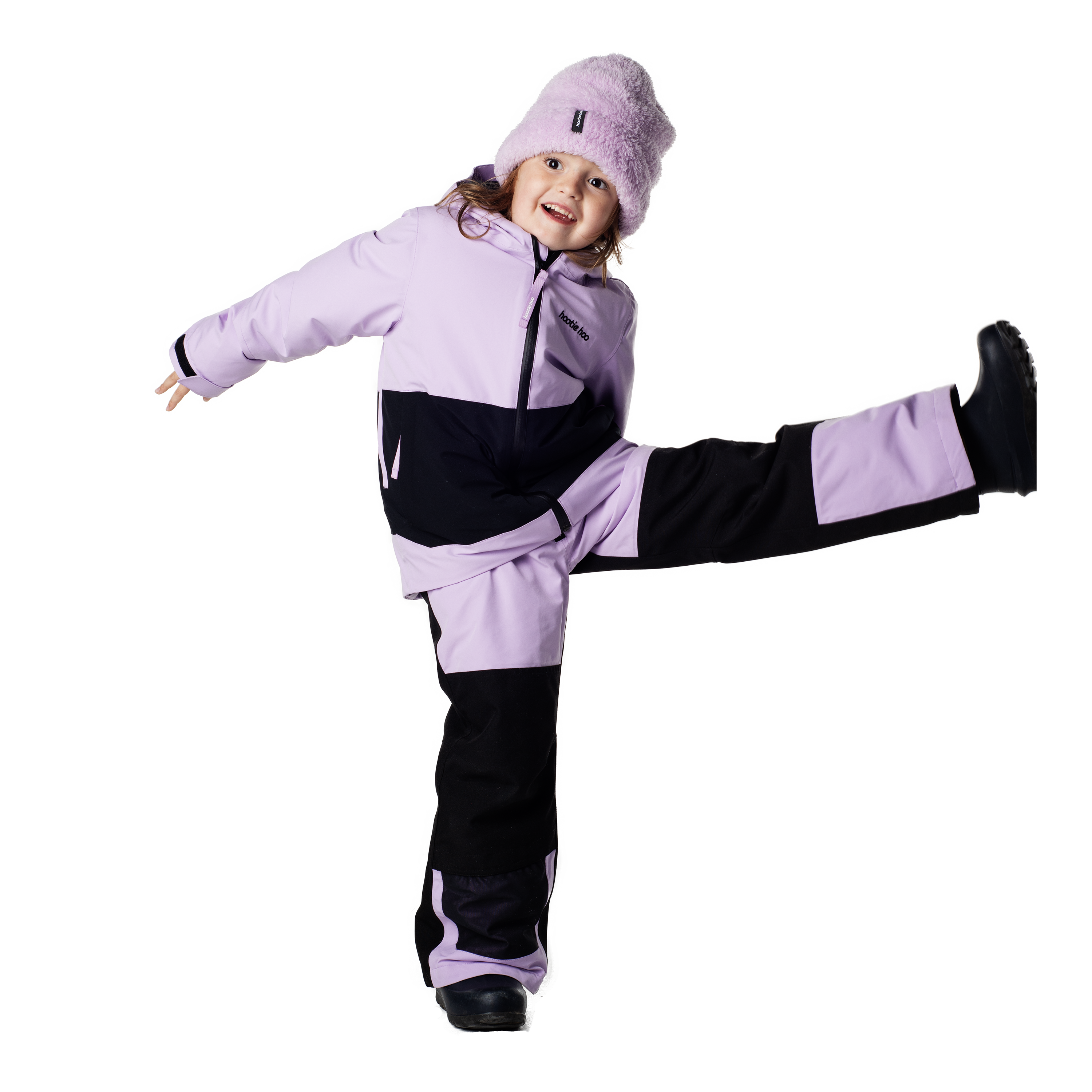 Kids Pinnakle Insulated Jacket - Lavender/Raven Black