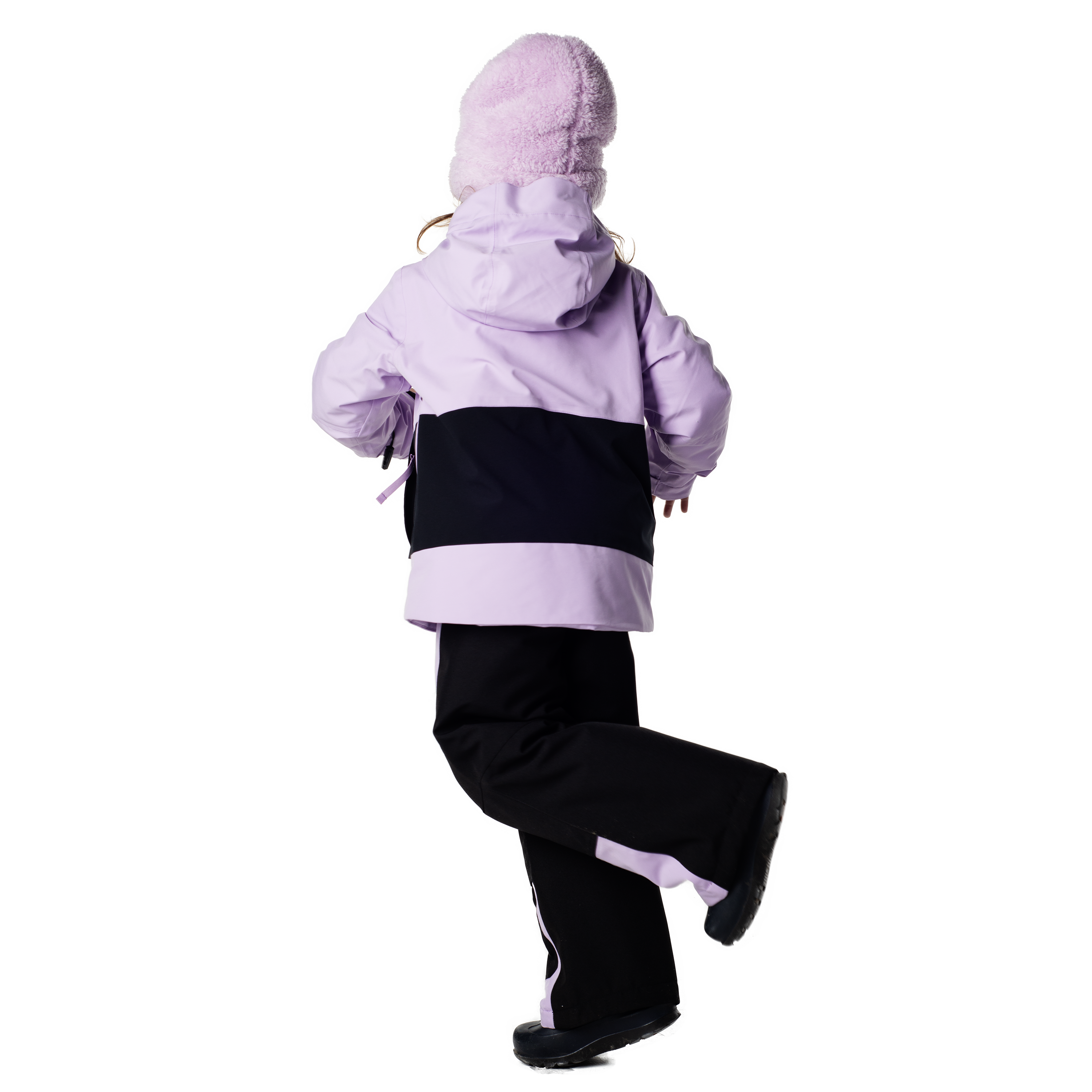 Kids Pinnakle Insulated Jacket - Lavender/Raven Black