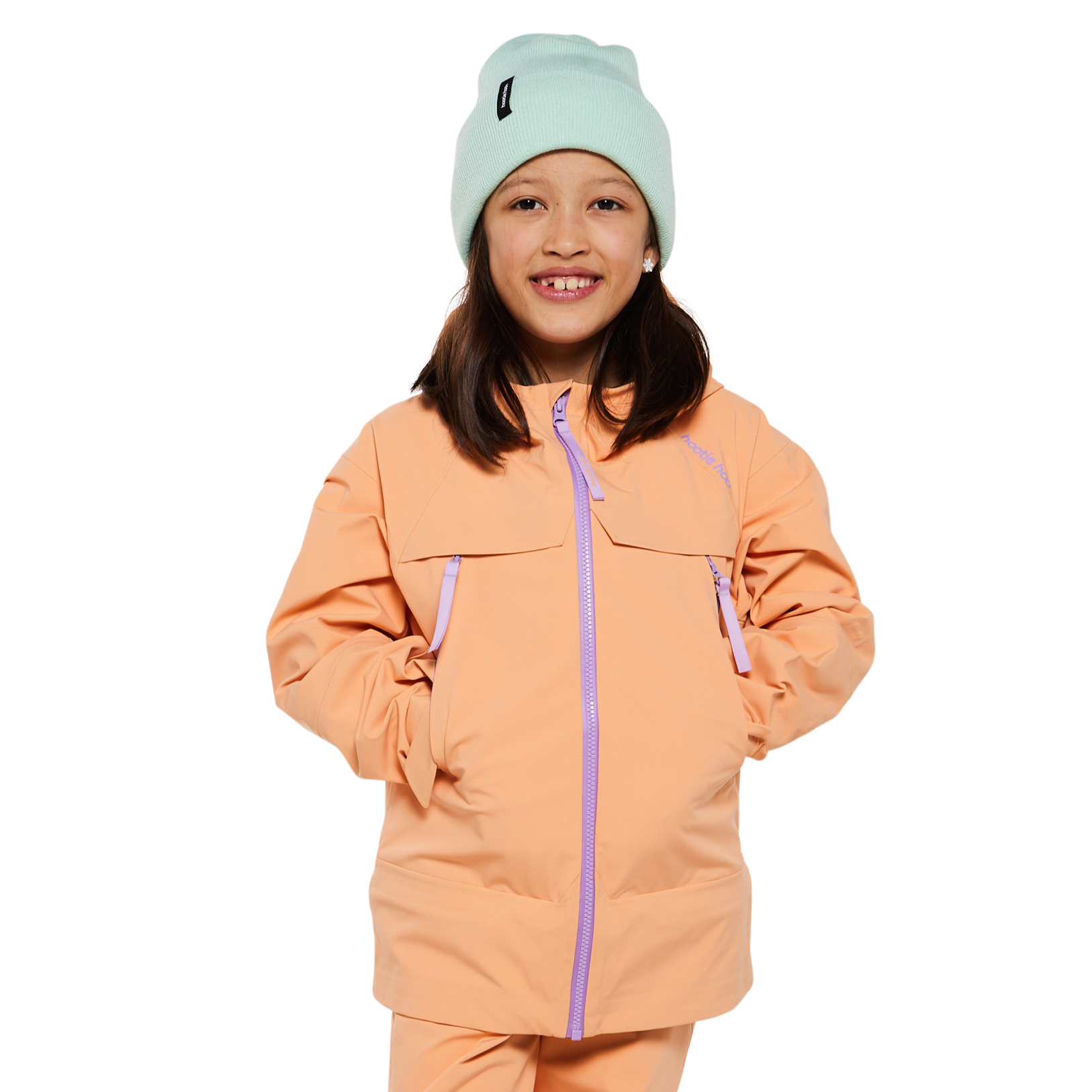 Kids Tiptop 3L Shell Jacket - Apricot
