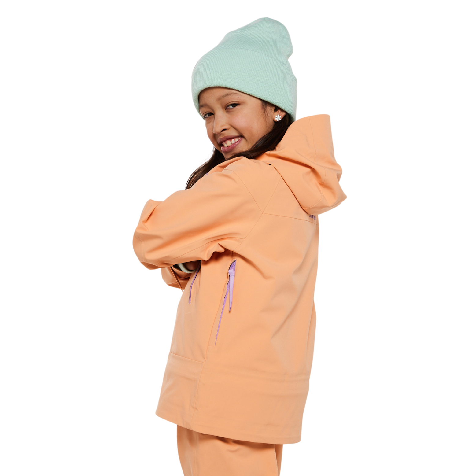 Kids Tiptop 3L Shell Jacket - Apricot