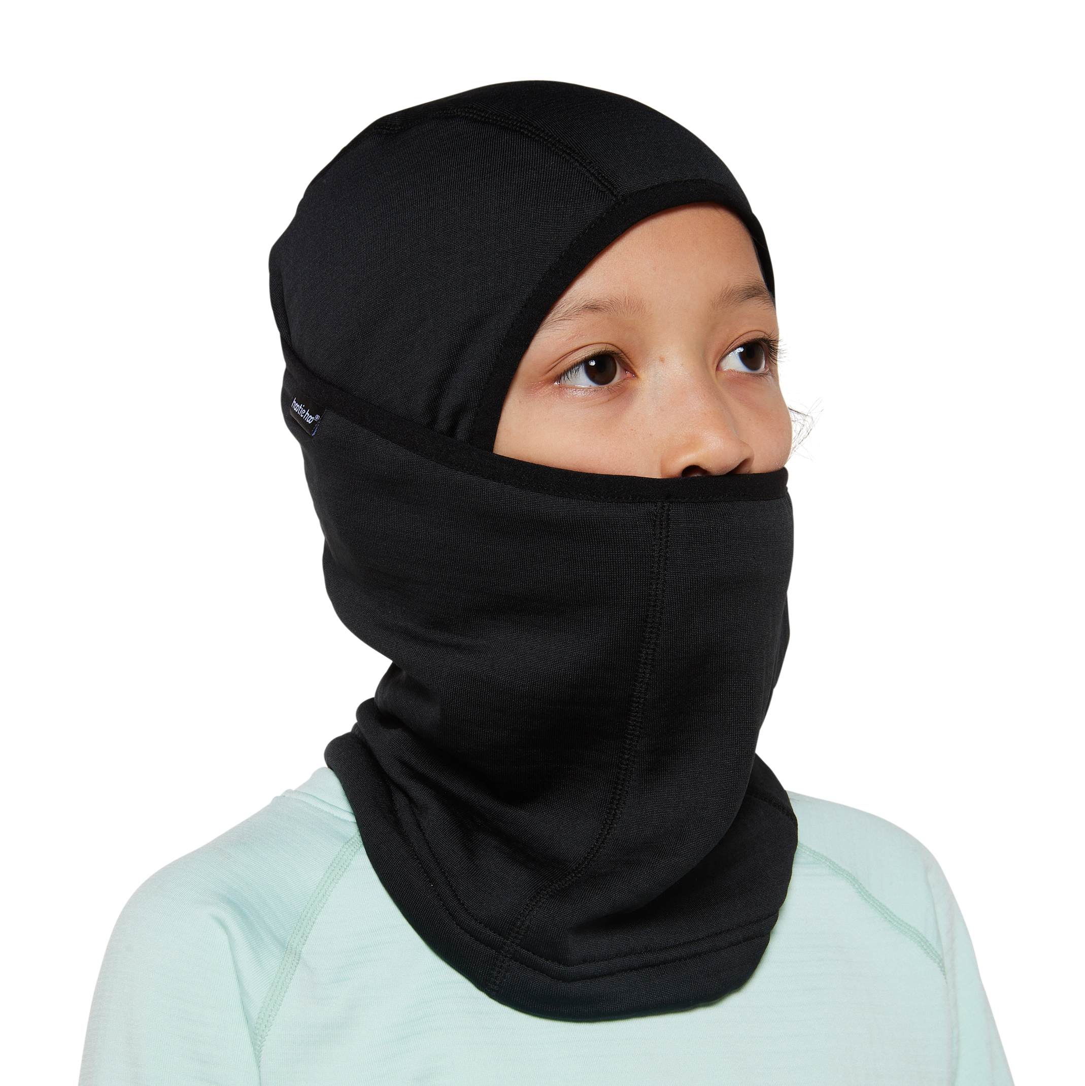 Kids Torrent Fleece Balaclava - Raven Black