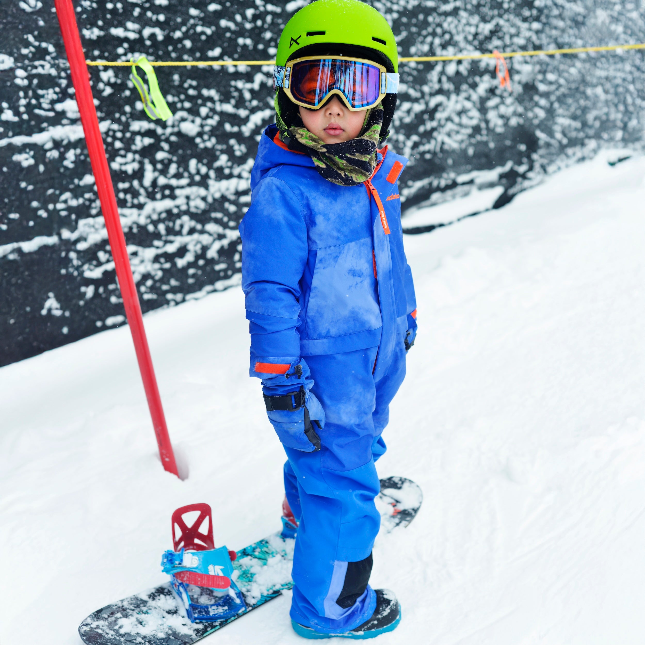 Kids Vista Insulated Snowsuit - Blue Breezy Day