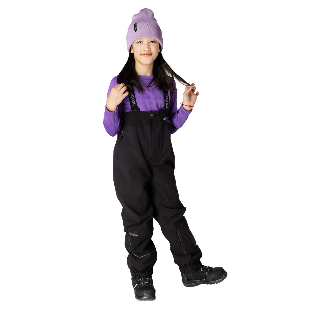 Kids Tiptop 3L Shell Bib Pants - Raven Black