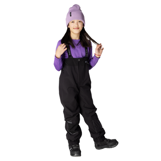 Kids Tiptop 3L Shell Bib Pants - Raven Black