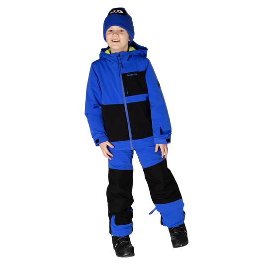 Kids Pinnakle Insulated Jacket - Vivid Blue/Raven Black