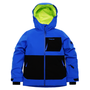 Kids Pinnakle Insulated Jacket - Vivid Blue/Raven Black
