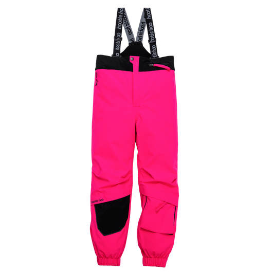 Kids Tiptop 3L Shell Bib Pants - Hot Pink