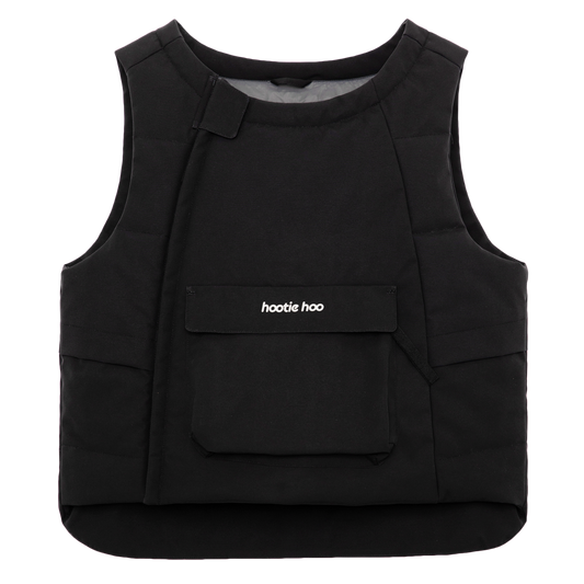 Kids Insulated Jet Vest - Raven Black