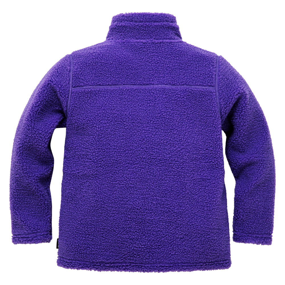 Kids Eyas Popcorn Fleece Jacket - Grape