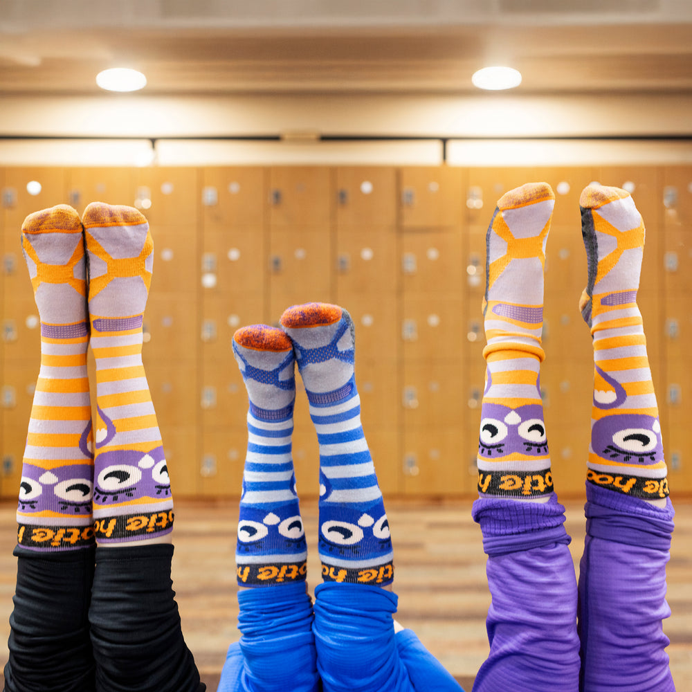 Kids Snowy Owl Midweight Ski & Snowboard Socks