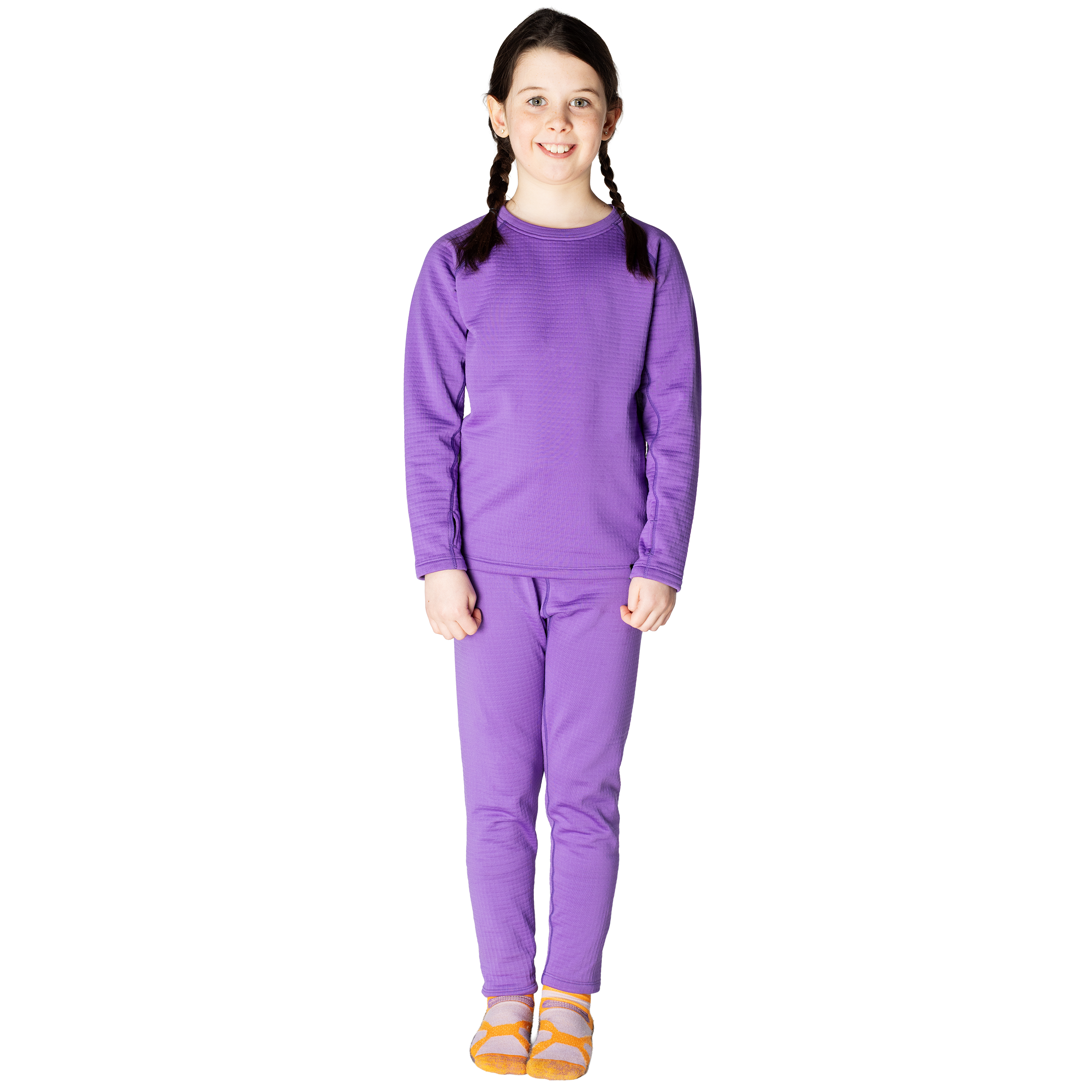 Kids Torrent Layering Fleece Set - Grape