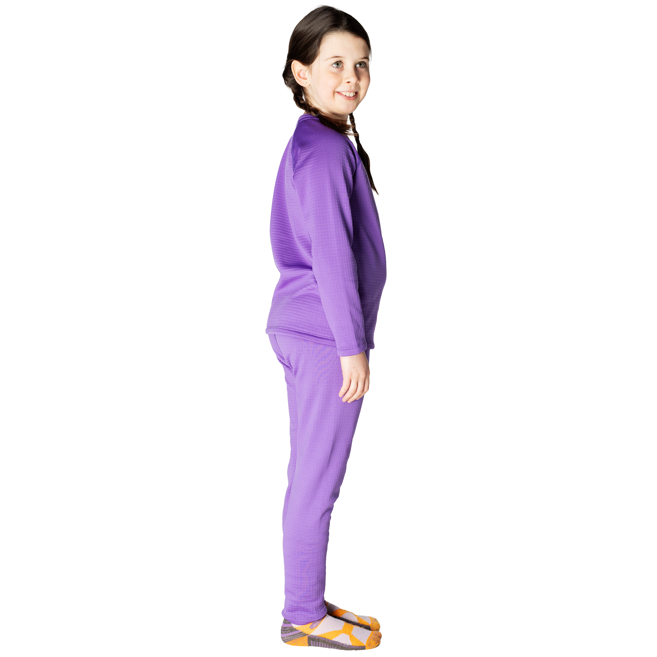 Kids Torrent Layering Fleece Set - Grape