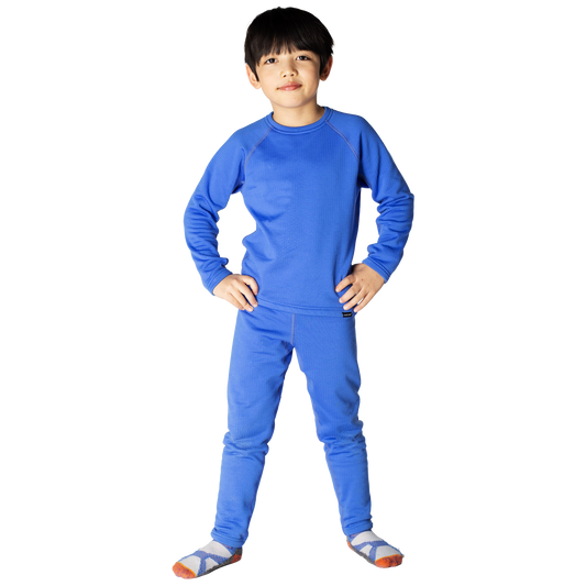 Kids Torrent Layering Fleece Set - Vivid Blue