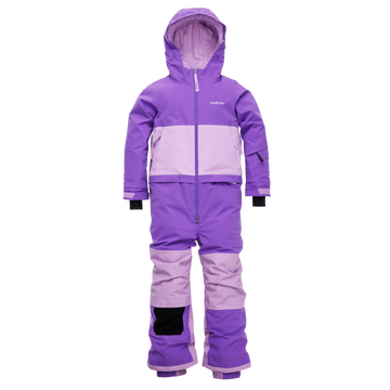 Kids Vista Insulated Snowsuit - Grape/Lavender