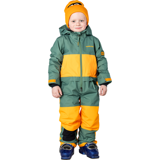 Kids Vista Insulated Snowsuit - Cedar/Marigold