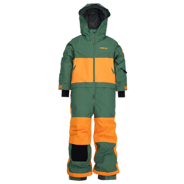 Kids Vista Insulated Snowsuit - Cedar/Marigold