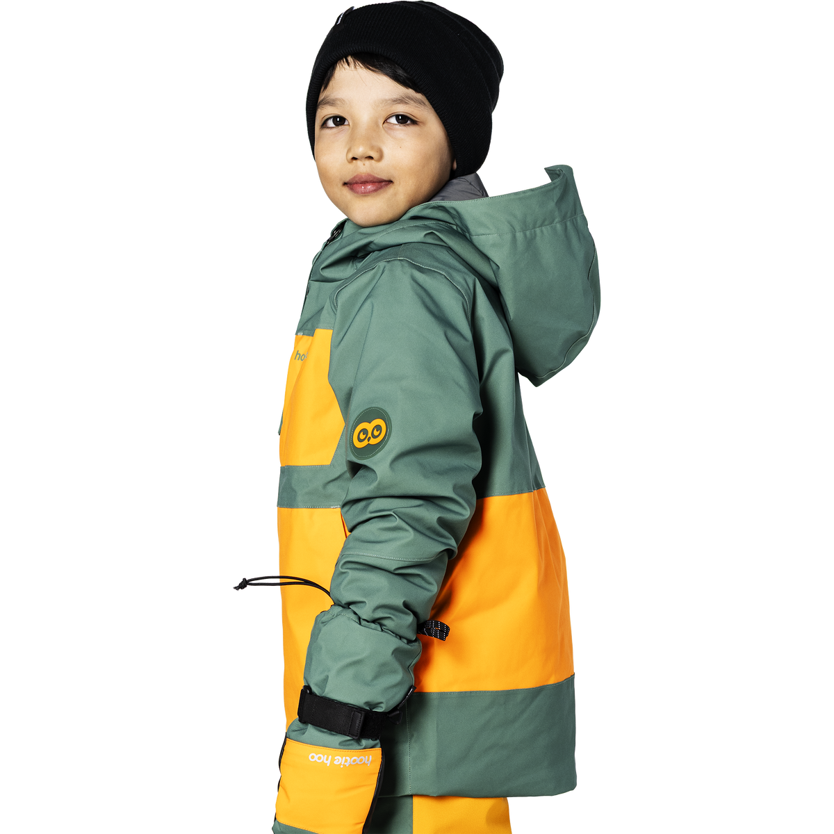 Kids Pinnakle Insulated Jacket - Cedar/Marigold