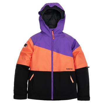 Kids Spruce Insulated Jacket - Grape/Coral/Raven Black