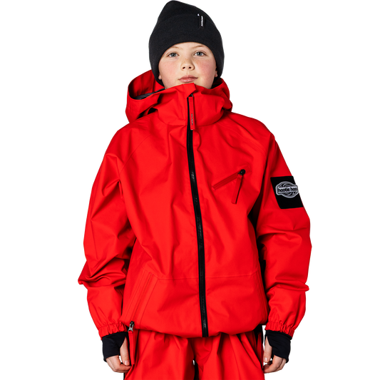 Kids Steeze 2L Shell Jacket - True Red