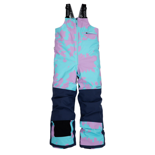 Kids Pinnakle Insulated Bib Snow Pants - Cyanotype