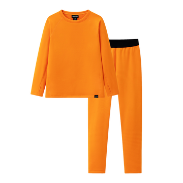 Kids Torrent Layering Fleece Set - Marigold